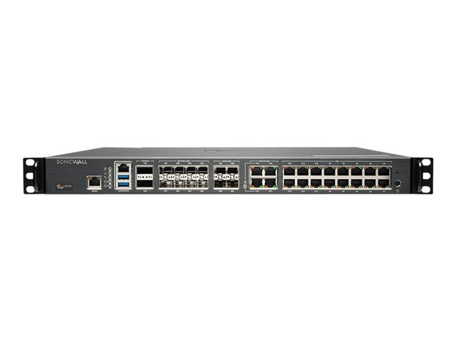 SonicWall NSsp 13700 - High Availability - security appliance - 5GbE, 2.5GbE, 40GbE, 100GbE, 25GbE - 1U - rack-mountable