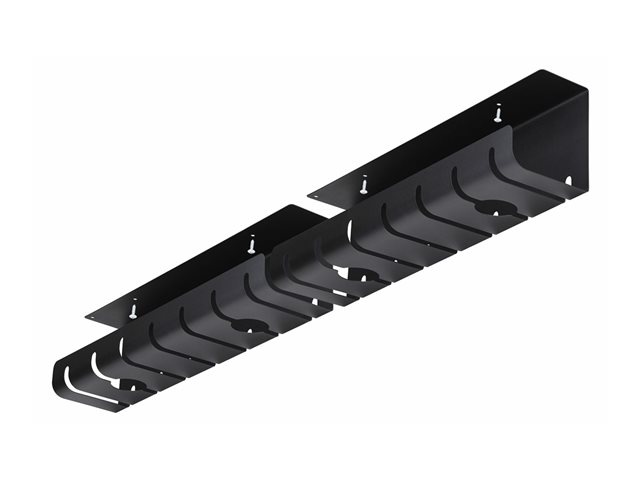 Under Desk Cable Management Tray Black