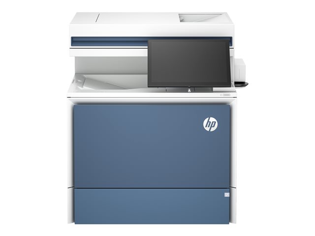 HP LaserJet Enterprise Flow MFP 5800zf - Multifunction printer - colour - laser - Legal (216 x 356 mm) (original) - A4/Legal (media) - up to 43 ppm (copying) - up to 43 ppm (printing) - 650 sheets - 33.6 Kbps - Gigabit LAN, USB 2.0 host, USB 3.0, USB 3.0 host