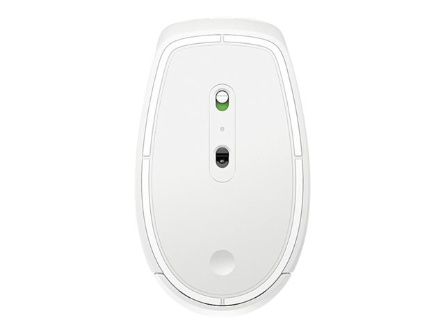 HP 655 - Keyboard and mouse set - wireless - 2.4 GHz - AZERTY - Belgium - white