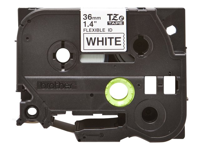 P-Touch TZE-FX261 black on white 36mm