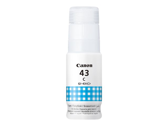 Canon GI 43 C - Cyan - original - ink refill - for PIXMA G540, G640