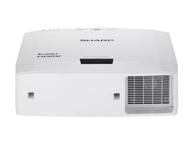 Sharp XP-V801U-W - 3LCD projector - 8000 lumens - WUXGA (1920 x 1200) - 16:10 - 4K - no lens - LAN - white - with NEC InstaCare Next Business Day Exchange