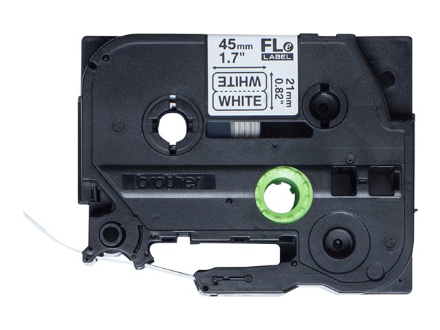 Brother FLe 2511 - Polyester - black on white - 21 x 45 mm 72 label(s) (1 roll(s) x 72) die cut labels - for Brother PT-P950NW, P-Touch PT-D800W, PT-P900W, PT-P950NW