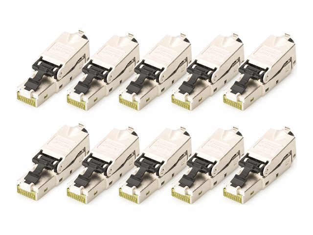 CAT 6A Field Termination Plug STP dust c