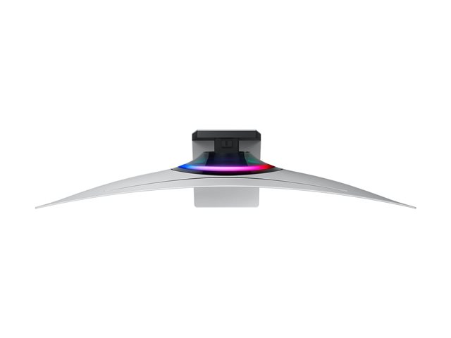 Samsung Odyssey OLED G8 S34DG850SU - G85SD Series - OLED monitor - Smart - gaming - curved - 34\" - 3440 x 1440 UWQHD @ 175 Hz - 250 cd/m² - 1000000:1 - HDR10+ Gaming, HDR10+, HDR10 - 0.03 ms - 2xHDMI, DisplayPort - speakers - silver