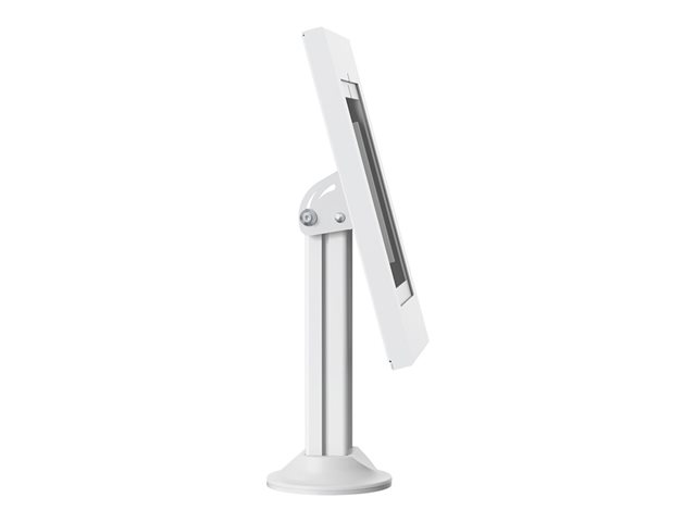 Neomounts DS15-640WH1 - Stand - for tablet - lockable - steel - white - screen size: 9.7\"-11\" - mounting interface: 75 x 75 mm - counter top - for Apple 10.2-inch iPad, 10.5-inch iPad Air (3rd generation), 10.5-inch iPad Pro, 10.9-inch iPad Air (4th generation), 11-inch iPad Pro (3rd generation), 9.7-inch iPad (5th generation, 6th generation), 9.7-inch iPad Pro, iPad Air, iPad Air 2, Samsung Galaxy Tab A (10.1 in), Tab A7 (10.4 in), Tab S6