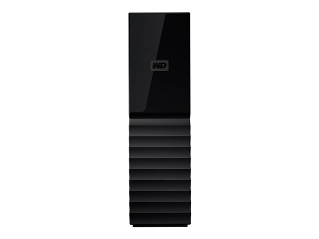 WD My Book WDBBGB0140HBK - Hard drive - encrypted - 14 TB - external (desktop) - USB 3.0 - 256-bit AES - black