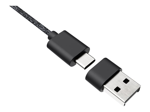 Logitech Zone Wired - Headset - on-ear - wired - USB-C - graphite