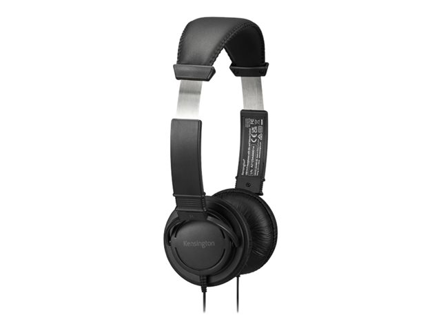 Kensington USB Hi-Fi Headphones - Headphones with mic - on-ear - wired - USB