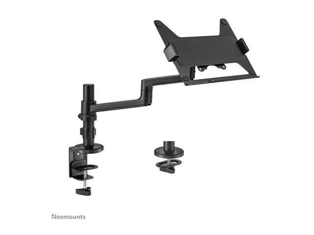 Neomounts DS20-425BL1 - Mounting kit (articulating arm) - full-motion - for notebook - steel - black - screen size: 11.6\"-17.3\" - desk-mountable