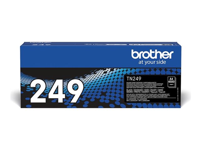 Brother TN-249BK - Super High Yield - black - original - box - toner cartridge - for Brother HL-L8240CDW, MFC-L8390CDW