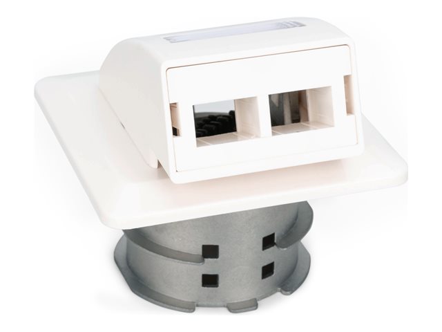Fiber Flush Mount Wall-Outlet For SC and