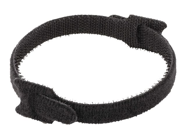 StarTech.com 6in Hook and Loop Cable Ties, 50 Pack, Black, Reusable Cable Straps, Adjustable and Flexible, Cord Organizer Tie/Wraps for Professional Cable Management - Wire Loop Ties (B506I-HOOK-LOOP-TIES) - Cable tie - hook and loop - 15 m - black (