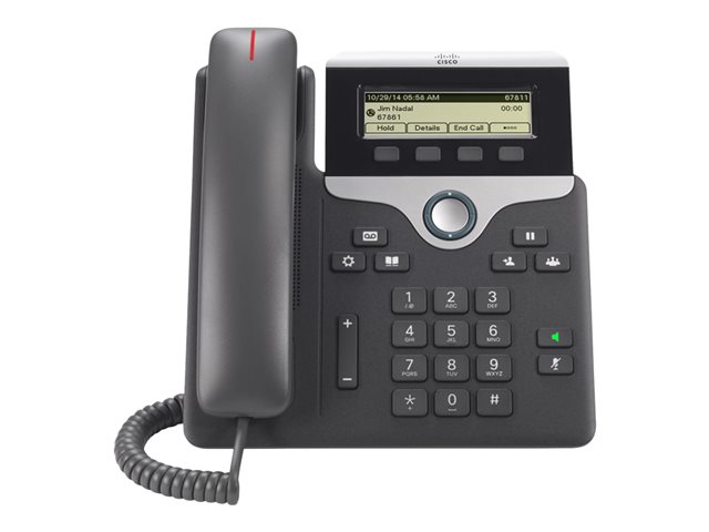 Cisco IP Phone 7811 - VoIP phone - SIP, SRTP