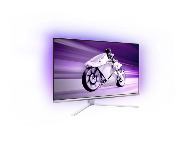 Philips Evnia 8000 32M2N8900 - OLED monitor - gaming - 32\" (31.5\" viewable) - 3840 x 2160 4K @ 240 Hz - 1000 cd/m² - 1500000:1 - DisplayHDR 400 True Black - 0.03 ms - 2xHDMI, DisplayPort, USB-C - speakers - white