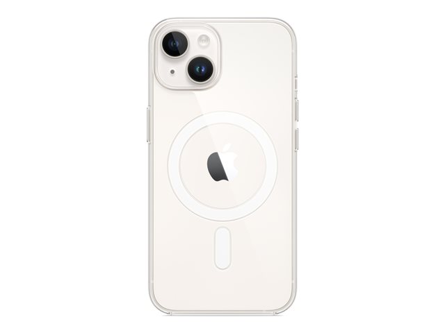 Apple - Back cover for mobile phone - MagSafe compatibility - polycarbonate - clear - for iPhone 14