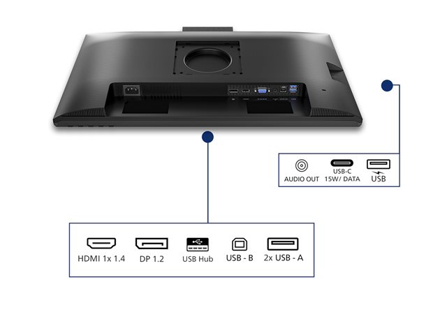 24\" FHD 120Hz HAS USB 2x2W