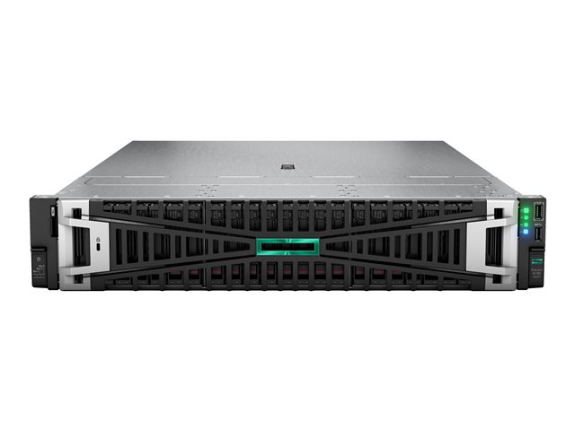 HPE ProLiant DL385 Gen11 - Server - rack-mountable 2U - 2-way - 1 x EPYC 9124 / up to 3.7 GHz - RAM 64 GB - SATA/SAS/NVMe - hot-swap 2.5\" bay(s) - SSD 2 x 480 GB - Gigabit Ethernet, 10 Gigabit Ethernet - monitor: none - Smart Choice