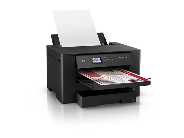 Epson WorkForce WF-7310DTW - Printer - colour - Duplex - ink-jet - A3 - 4800 x 2400 dpi - up to 25 ppm (mono) / up to 12 ppm (colour) - capacity: 500 sheets - USB 2.0, LAN, Wi-Fi(n)