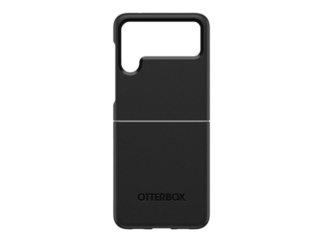 OtterBox Thin Flex Series - Back cover for mobile phone - polycarbonate, synthetic rubber, 90% recycled plastic - black - for Samsung Galaxy Z Flip3 5G