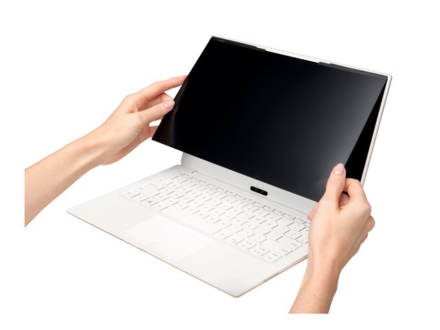 Kensington MagPro 15.6\" (16:9) Laptop Privacy Screen with Magnetic Strip - Notebook privacy filter - removable - magnetic - 15.6\" wide - black