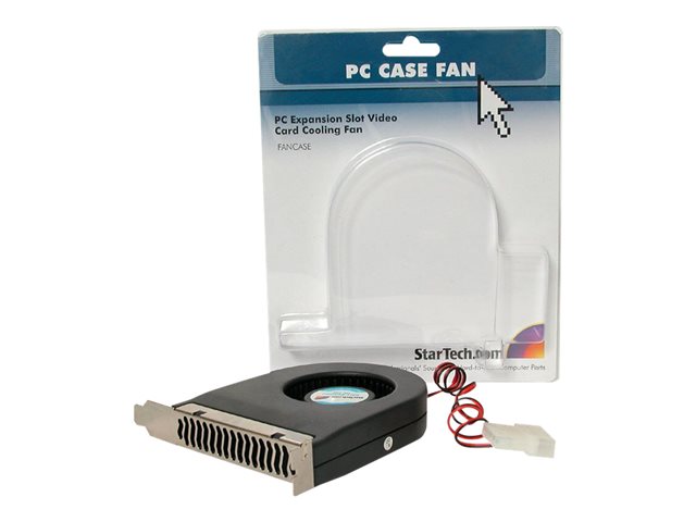 StarTech.com Expansion Slot Rear Exhaust Cooling Fan with LP4 Connector (FANCASE) - System fan kit