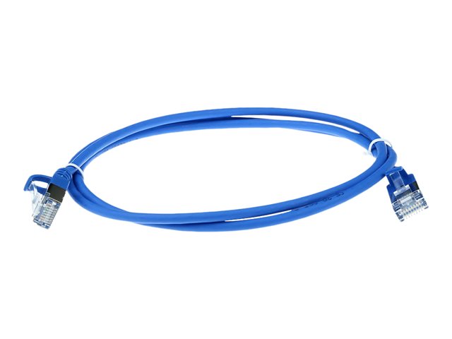 CAT6A U/FTP SLIMLINE BU 1.50M. 1 stk