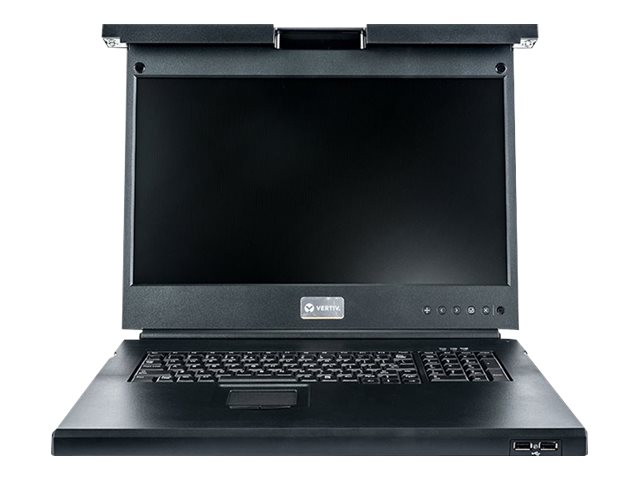 LCD 16P KVM 16 CABLES USB KB-US INTL
