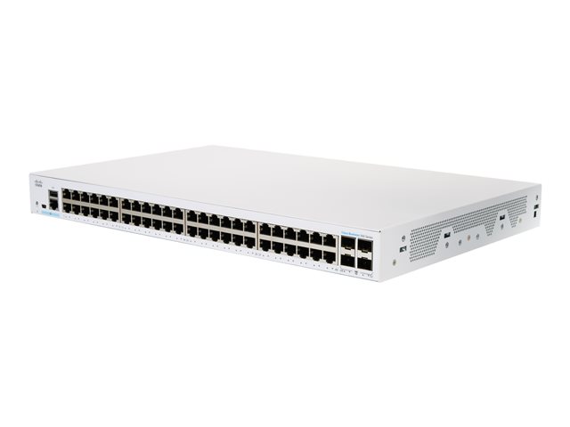 Cisco Business 350 Series CBS350-48T-4G - Switch - L3 - Managed - 48 x 10/100/1000 + 4 x SFP - rack-mountable