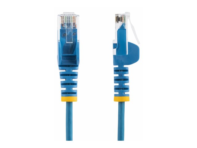 25cm Blue Slim CAT6 Ethernet Cable