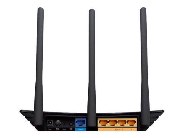 450Mbps  Wireless N Router, Qualcomm, 2.4GHz, 802.11b/g/n, 1 10/100M WAN + 4 10/100M LAN, 3 fixed antennas Version 3.0