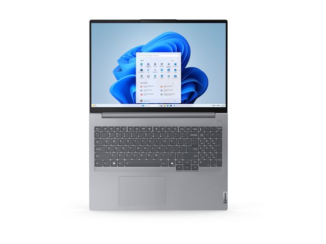 Lenovo ThinkBook 16 G7 ARP 21MW - 180-degree hinge design - AMD Ryzen 5 - 7535HS / up to 4.55 GHz - Win 11 Pro - Radeon 660M - 16 GB RAM - 512 GB SSD NVMe - 16\" IPS 1920 x 1200 - Gigabit Ethernet - Wi-Fi 6E, Bluetooth - arctic grey - kbd: Belgium - with 2 Years Lenovo Depot Support, CO2 Offset 0.5 ton (2nd Gen)