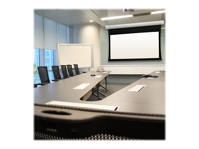 Projecta Tensioned Elpro Concept HD HDTV Format - Projection screen - ceiling mountable, wall mountable - 167\" (425 cm) - 16:9 - HD Progressive 1.1 - RAL 9016, traffic white