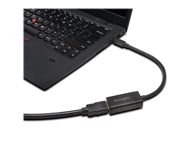 Kensington VM4000 4K Video Adapter - Adapter - Mini DisplayPort male to HDMI female