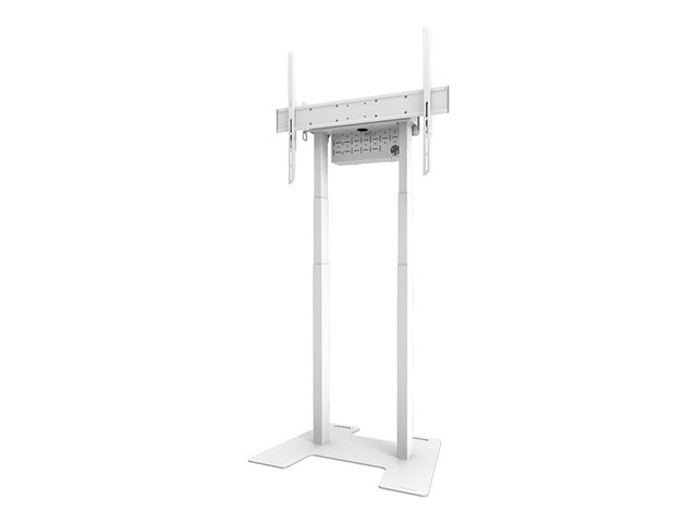 Neomounts AFP-875WH - Mounting component (floor plate) - fixed - steel - white - stand mountable - for Neomounts FL55-875WH1, WL55-875WH1
