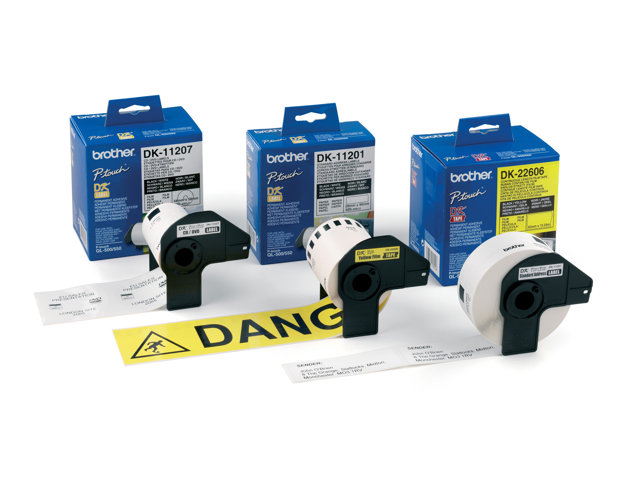 Brother DK-22606 - Yellow - Roll (6.2 cm x 15.2 m) film - for Brother QL-1050, 1060, 1110, 500, 550, 560, 570, 580, 600, 650, 700, 710, 720, 820