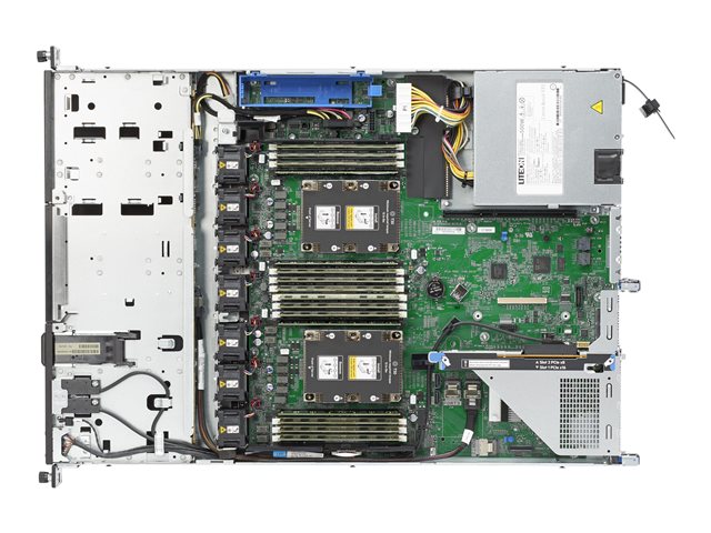 HPE ProLiant DL160 Gen10 - Server - rack-mountable - 1U - 2-way - 1 x Xeon Silver 4208 / up to 3.2 GHz - RAM 16 GB - hot-swap 2.5\" bay(s) - no HDD - Gigabit Ethernet - monitor: none