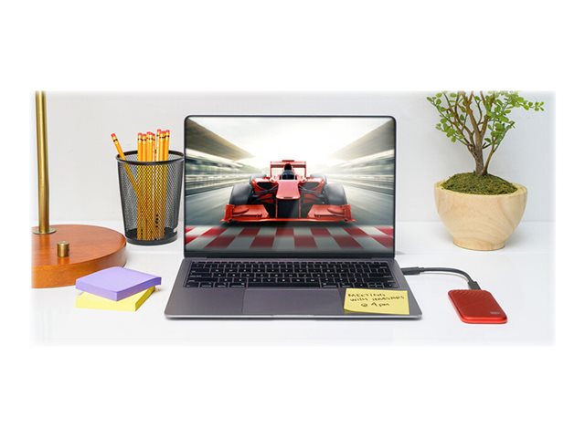 WD MY PASSPORT SSD 500GB RED COLOR