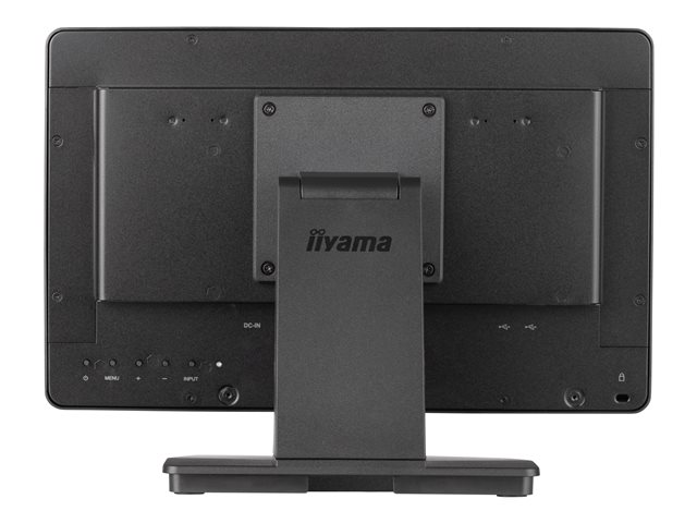iiyama ProLite T1633MSC-B1 - LED monitor - 15.6\" - touchscreen - 1920 x 1080 Full HD (1080p) @ 60 Hz - IPS - 450 cd/m² - 1000:1 - 5 ms - HDMI, DisplayPort - speakers - black, matte finish