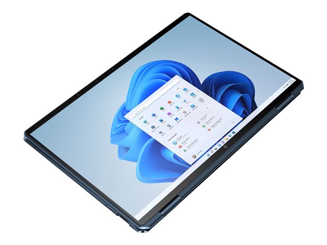 HP Spectre x360 Laptop 16-f1009nb - Flip design - Intel Core i7 1260P - Win 11 Home - Arc A370M - 16 GB RAM - 1 TB SSD NVMe, TLC - 16\" OLED touchscreen 3840 x 2400 (UHD+) - Wi-Fi 6E - nocturne blue aluminium, celestial blue accents - kbd: Belgium