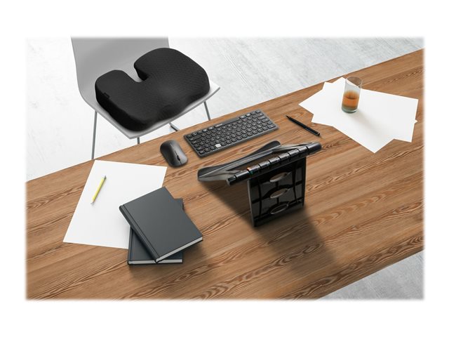 Kensington SureTrack Dual Wireless Mouse - Mouse - optical - 4 buttons - wireless - 2.4 GHz, Bluetooth 5.0 LE, Bluetooth 3.0 - USB wireless receiver - black