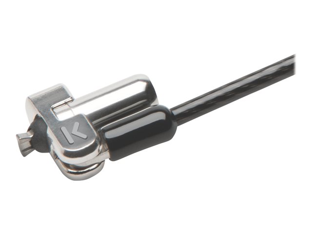 Kensington N17 Keyed Dual Head Laptop Lock for Wedge Shaped Slots - Security cable lock - 1.83 m