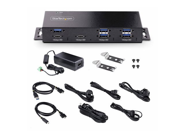 7-Port Industrial USB 10Gbps Hub TAA