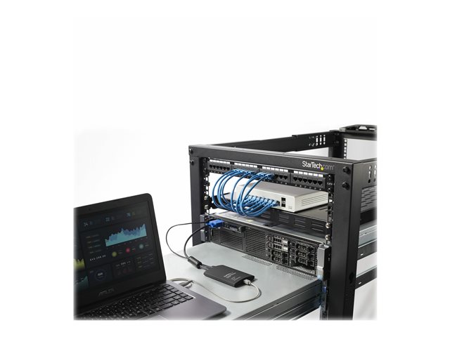 StarTech.com Crash Cart Adapter - 1920 x 1200 - Portable Laptop USB 2.0 to KVM Console (NOTECONS01) - KVM switch - 1 x KVM port(s) - 1 local user - desktop