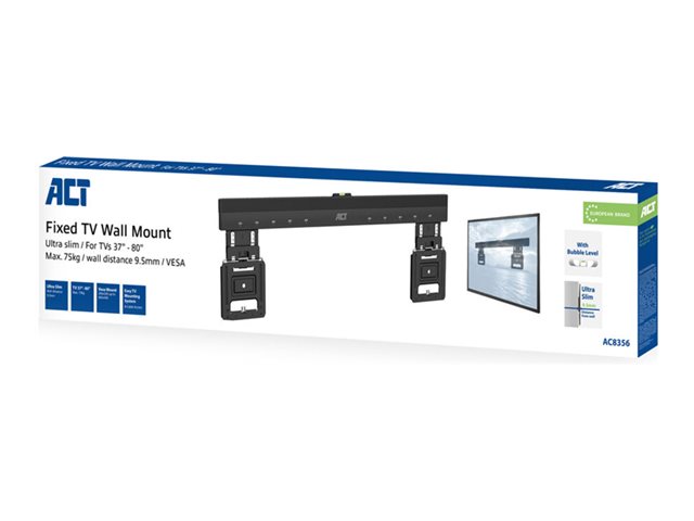 FIX TV MUURBEUGEL SLIM 37\"-80. 1 stk