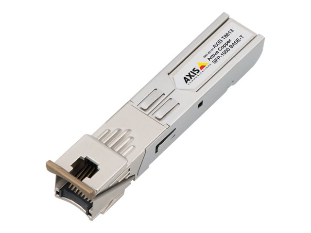 AXIS T8613 - SFP (mini-GBIC) transceiver module - GigE - 1000Base-T - RJ-45