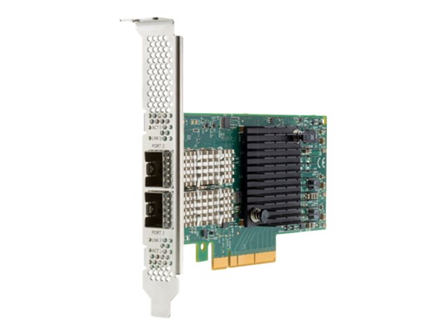 HPE X2522-25G-PLUS - Network adapter - PCIe 3.0 x8 - 10Gb Ethernet / 25Gb Ethernet SFP28 x 2 - for ProLiant DL325 Gen10, DL345 Gen10, DL360 Gen10, DL380 Gen10, XL220n Gen10, XL290n Gen10