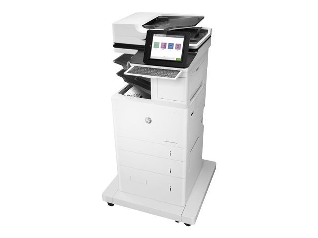 HP LaserJet Enterprise Flow MFP M636z - Multifunction printer - B/W - laser - 216 x 864 mm (original) - A4/Legal (media) - up to 71 ppm (copying) - up to 71 ppm (printing) - 650 sheets - 33.6 Kbps - USB 2.0, Gigabit LAN, Wi-Fi(n), USB 2.0 host, Bluet