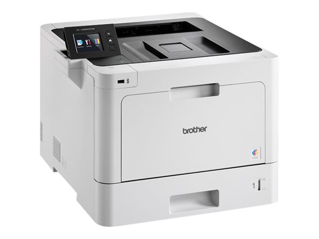 Brother HL-L8360CDW - Printer - colour - Duplex - laser - A4/Legal - 2400 x 600 dpi - up to 31 ppm (mono) / up to 31 ppm (colour) - capacity: 300 sheets - USB 2.0, Gigabit LAN, Wi-Fi(n), USB host, NFC